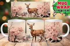 Pink Deer HOLIDAY Fantasy 11oz 15oz Wrap Product Image 1