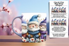 Festive Gingerbread Wrap 11oz/15oz Mug Pattern Product Image 1