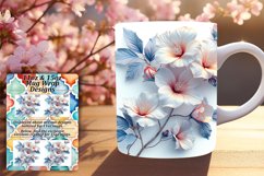 Exquisite 3D Flower Mug Collection Product Image 1