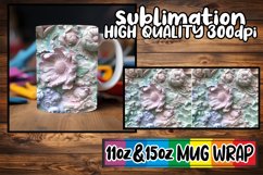 Dynamic Fusion 3D Mug Wrap, 11oz 15oz Sublimation Product Image 1