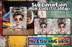 Colorful days sublimation print wrap, Woman Product Image 1