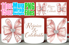 Blissful dreams sublimation print wrap, Easter Bow Product Image 1