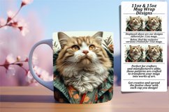 Joyful Cat Lover Mug Design - 11oz/15oz Product Image 1