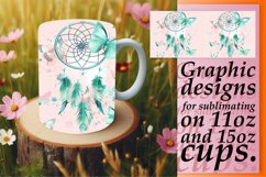 Fluttering Dreamy Butterfly Fantasy Mug Wrap - 15oz/11oz Product Image 1