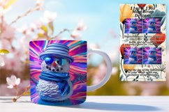 Sunny Snowman Surprises: Tropical Sublimation Product Image 1