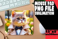 UNIQUE desk PAD PNG Inspiration, Cute Cat Product Image 1