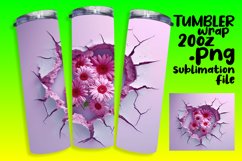 Ethereal Floral Love Heart Tumbler Product Image 1