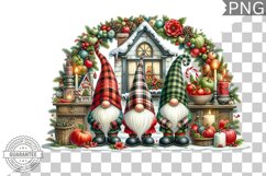 Christmas Gnome Sublimation - Clipart PNG Design Product Image 1