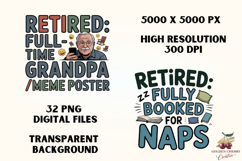 32 Funny Sarcastic Retirement Quotes PNG Sublimation Bundle Product Image 3