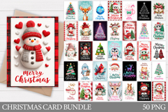 Christmas Card Bundle. Christmas Card Printable Product Image 1