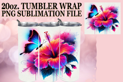 ENCHANTING GIFT 20oz TUMBLER WRAP, Butterfly Product Image 1