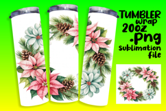 VIBRANT 20oz Tumbler Artwork , Christmas Product Image 1