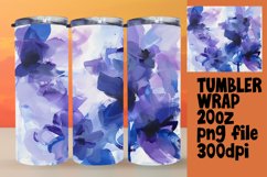 Whimsical Blossom Breeze 20oz Tumbler Wrap Design Product Image 1