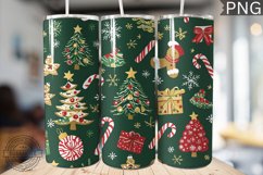 Christmas Tree Tumbler Wrap -High Quality 300 Dpi Product Image 1