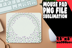 Playful MOUSE PAD Design Magic, Flowers Product Image 1