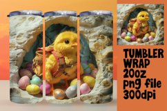 Whimsical Bunny Hole 20oz Design Product Image 1