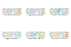 Easter Coffee Sublimation Clipart Product Image 7