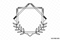 Wreath SVG | SVG Cut files | Cricut Product Image 1