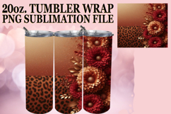 Playful Moments 20oz tumbler wrap, Leopard Prints Product Image 1