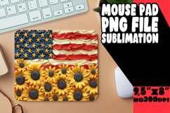 Vibrant Stars &amp; Stripes Mouse Pad - Sublimation Product Image 1