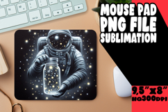 ENCHANTED MOUSE PAD SUBLIMATION STYLE, Astronaut Product Image 1