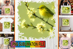 Elegant TSHIRT Designs PNG, Birds Product Image 1