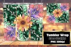 20oz Tumbler Artwork for Sublimation , Abstract Pattern Product Image 1