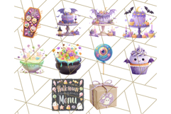 Haunted Sweet Shoppe PNG Clipart, Pastel Halloween Bakery Product Image 3