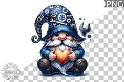 Father&#039;s Day Gnome Sublimation - Clipart PNG Design Product Image 1
