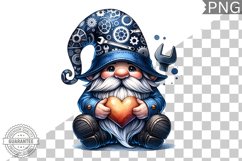 Father's Day Gnome Sublimation - Clipart PNG Design Product Image 1