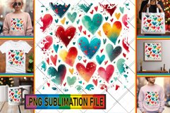 Whimsical PNG TSHIRT Gift Ideas, Heart Product Image 1
