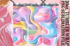 15x 3D Inflated Puff Tumbler Wraps 20oz Bundle, Lively Product Image 10