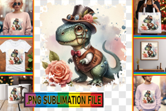 Whimsical TSHIRT Gift Ideas, Dino Product Image 1
