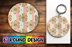 Joyful Circle Designs for Kids, Gold Flower Product Image 1