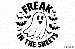 Freak in the sheets Svg | Halloween Svg | Svg Cut Files Product Image 1