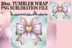 Cozy Nights 20oz tumbler wrap, Easter Bow Product Image 1