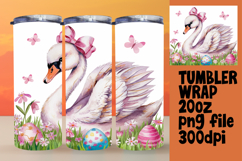 Customizable 20oz Tumbler File , Cute Easter Product Image 1