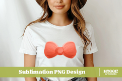 Coquette Easter Bow Sublimation PNG Product Image 2