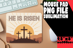 Enchanted Mouse Mat Sublimation Style, Religious Product Image 1