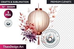 Romantic Flower clipart Rose gold Valentine floral PNG Product Image 1