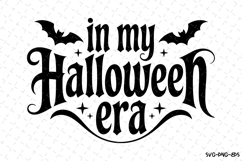 In My Halloween Era Svg | Halloween Svg | Svg Cut Files Product Image 1