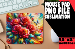 Luminous mouse MAT Gift Magic, Flowers Product Image 1