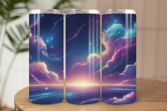 Festive Happy New Year Tumbler Wrap 2026: 20oz Skinny Tumble Product Image 1