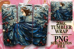 Cozy Nights 20oz tumbler wrap, Holiday Product Image 1