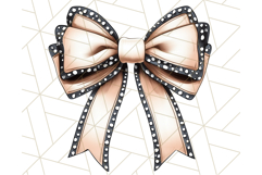 Western Style Bow PNG, Cute Cowboy, Cowgirl Coquette Png Product Image 3