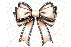 Western Style Bow PNG, Cute Cowboy, Cowgirl Coquette Png Product Image 3