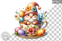 Easter Gnome Sublimation - Clipart PNG Design Product Image 1