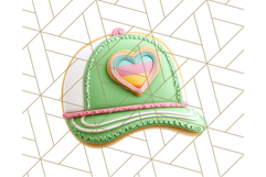 Baseball Cap Cookie Clipart PNG, Fun Hats in Cute Styles Png Product Image 3