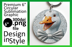 Cute Circle Design for Coasters , Goose Product Image 1