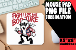 COZY mouse PAD Sublimation Magic, Funny Ghost Product Image 1